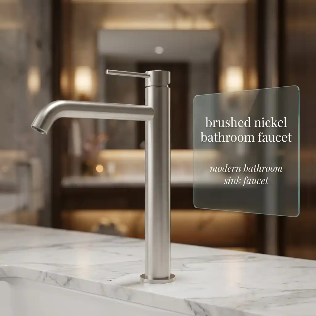 high arc brushed chrome bathroom sink faucet single handle mixer tap hot cold water control