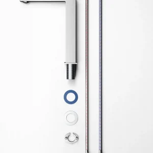 brushed chrome bathroom sink faucet single handle mixer smooth water flow control