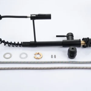 modern black kitchen faucet pull down sprayer stainless steel rust resistant